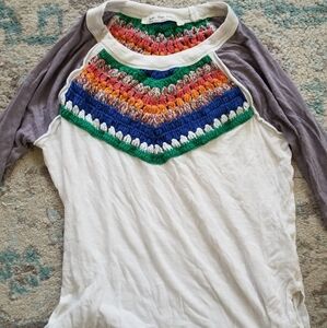 We the free XS crochet top